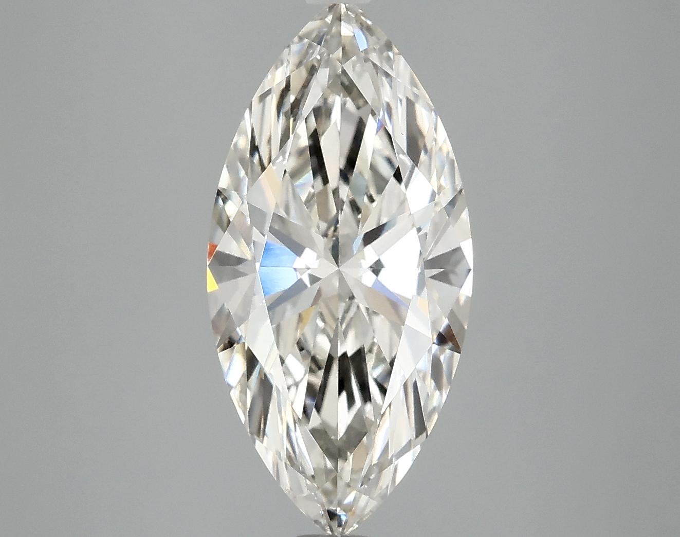 3.01 Carat Marquise Shaped Excellent Cut VS1 IGI Certified Lab Grown Diamond