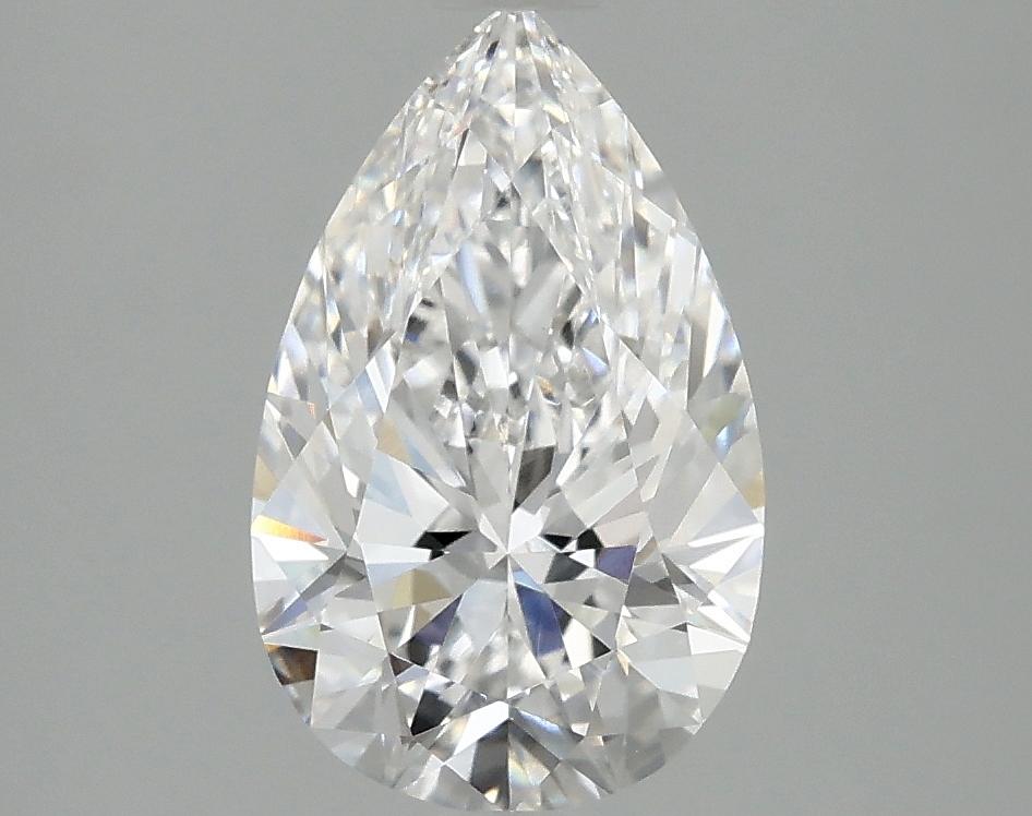 2.09 Carat Pear Shaped Ideal Cut VVS2 IGI Certified Lab Grown Diamond