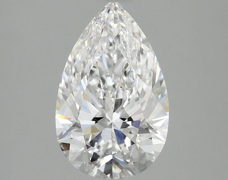 2.09 Carat Pear Shaped Ideal Cut VVS2 IGI Certified Lab Grown Diamond