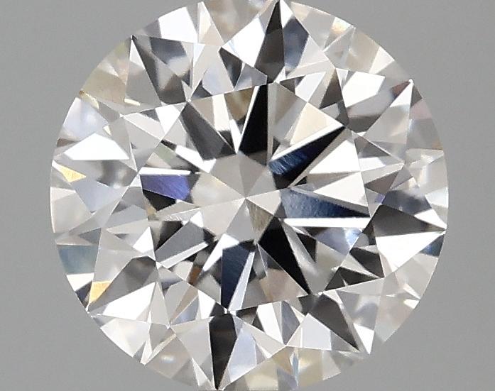 2.07 Carat Round Shaped Ideal Cut VVS2 IGI Certified Lab Grown Diamond