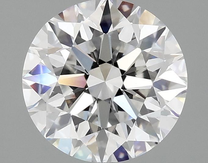 2.03 Carat Round Shaped Excellent Cut VVS2 IGI Certified Lab Grown Diamond