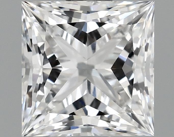 1.07 Carat Princess Shaped Ideal Cut VVS2 IGI Certified Lab Grown Diamond
