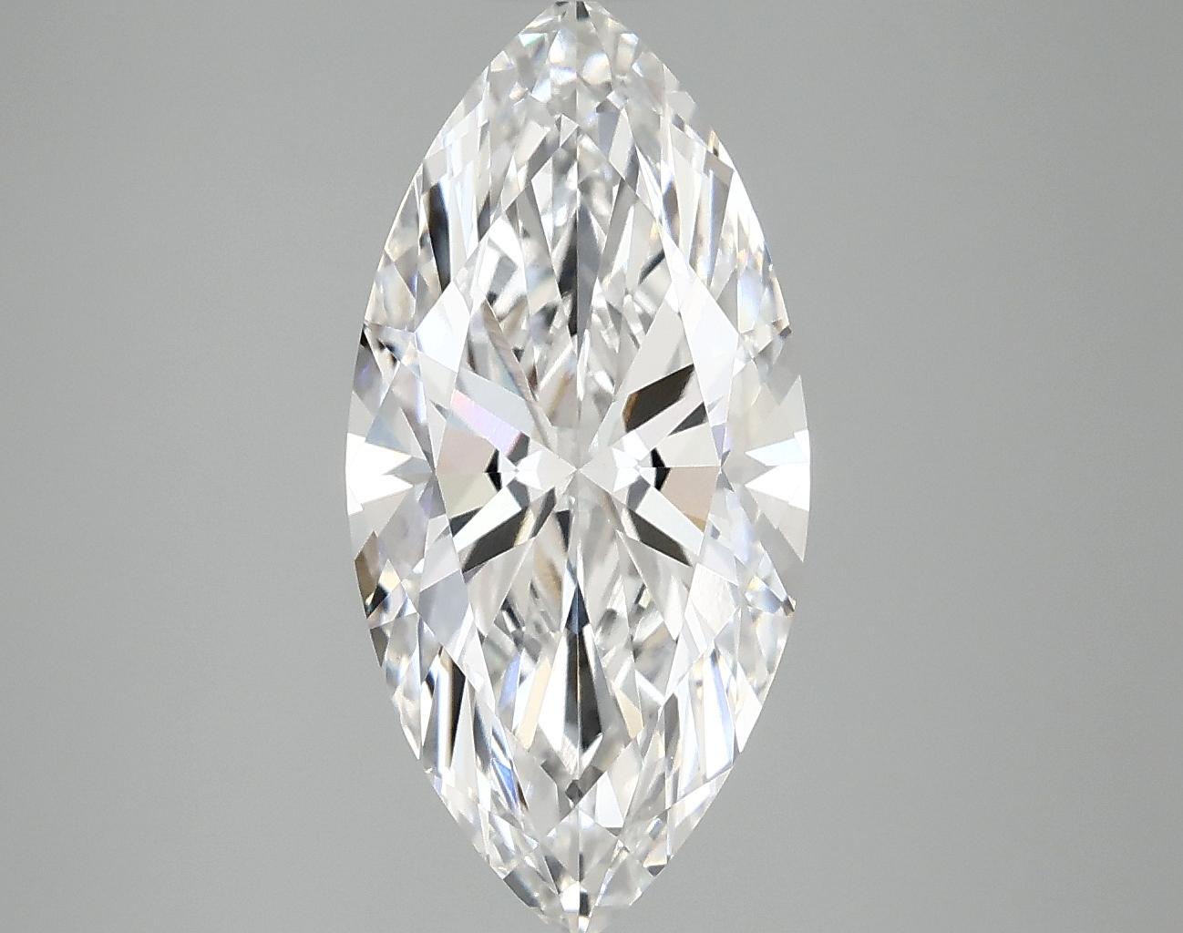 3.04 Carat Marquise Shaped Excellent Cut VS1 IGI Certified Lab Grown Diamond