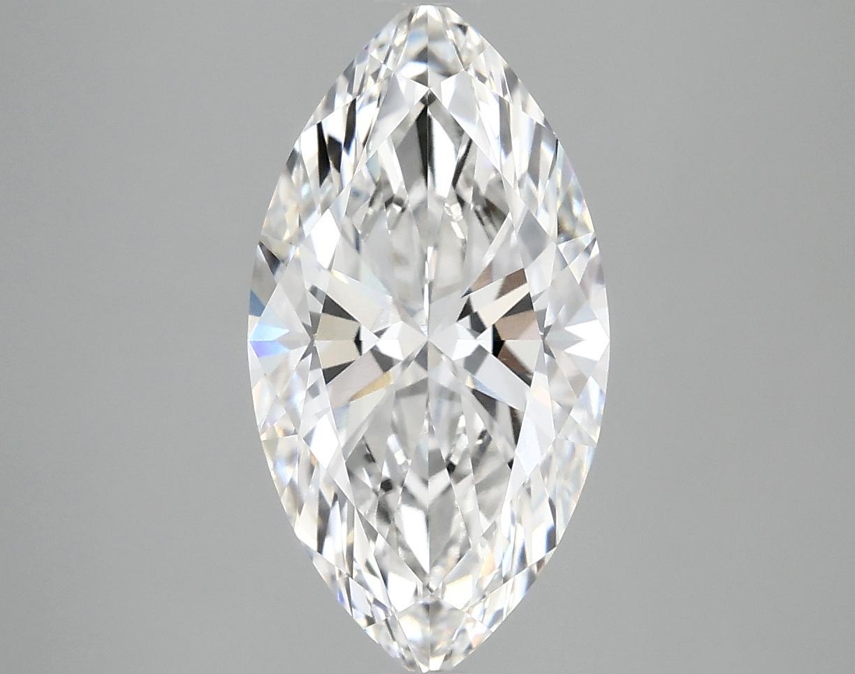 3.02 Carat Marquise Shaped Ideal Cut VVS2 IGI Certified Lab Grown Diamond