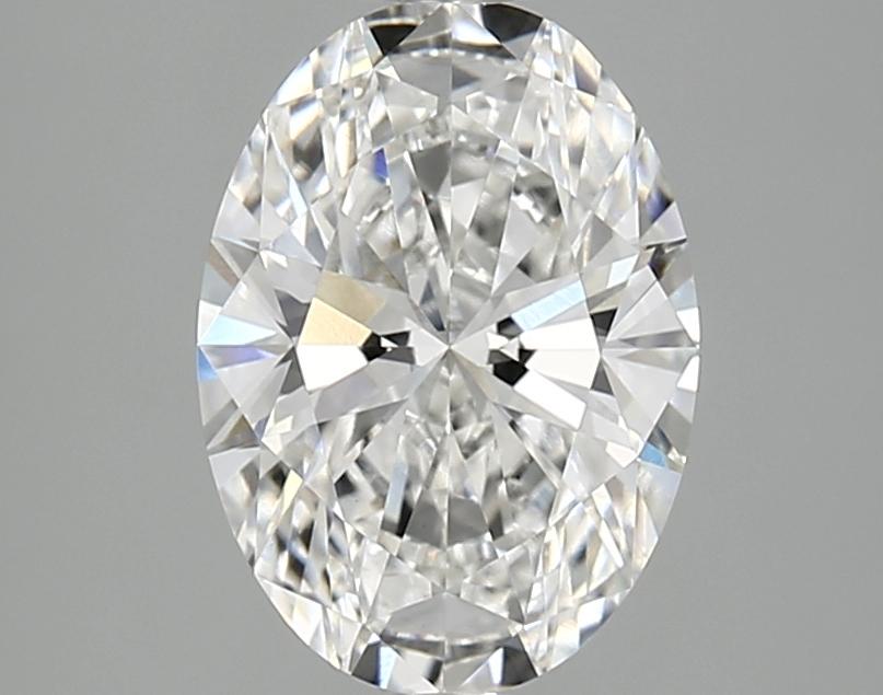 2.02 Carat Oval Shaped Ideal Cut VVS2 IGI Certified Lab Grown Diamond