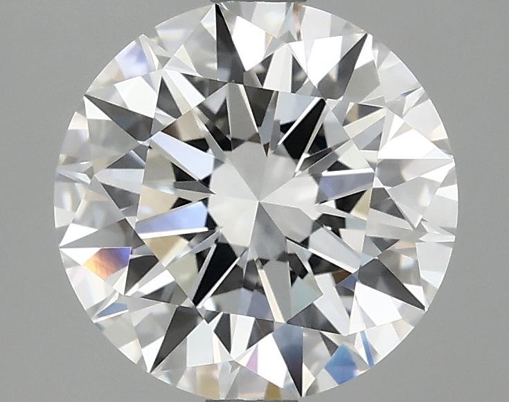 2.5 Carat Round Shaped Excellent Cut VVS2 IGI Certified Lab Grown Diamond