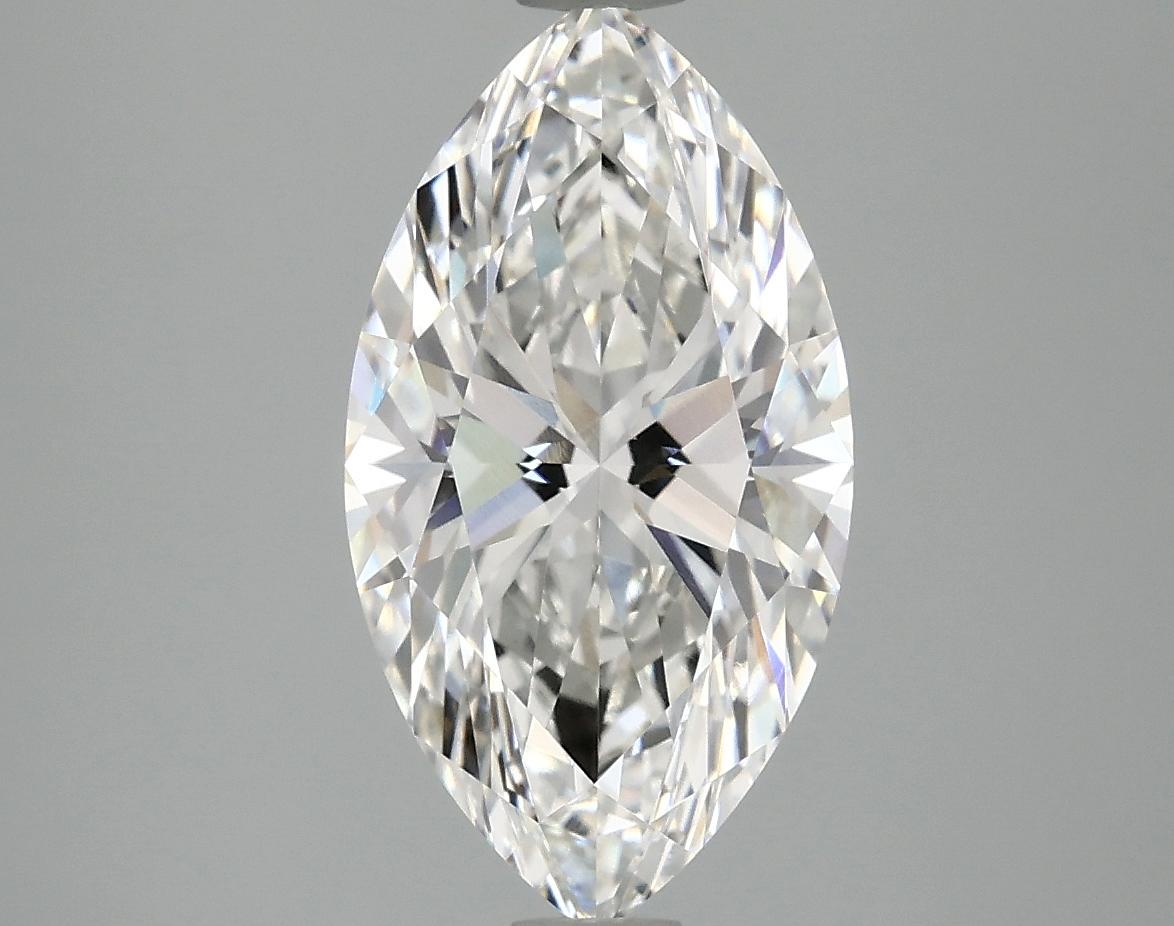 2.97 Carat Marquise Shaped Excellent Cut VVS2 IGI Certified Lab Grown Diamond