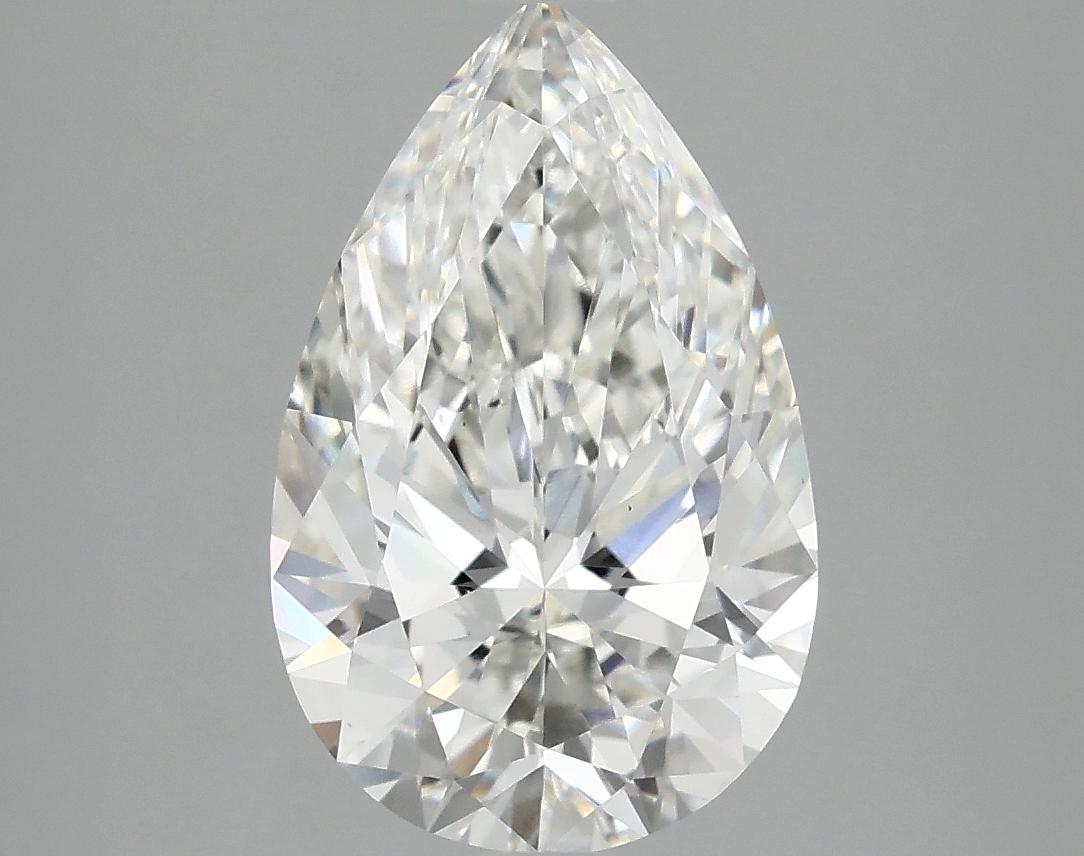 3.09 Carat Pear Shaped Ideal Cut VS1 IGI Certified Lab Grown Diamond