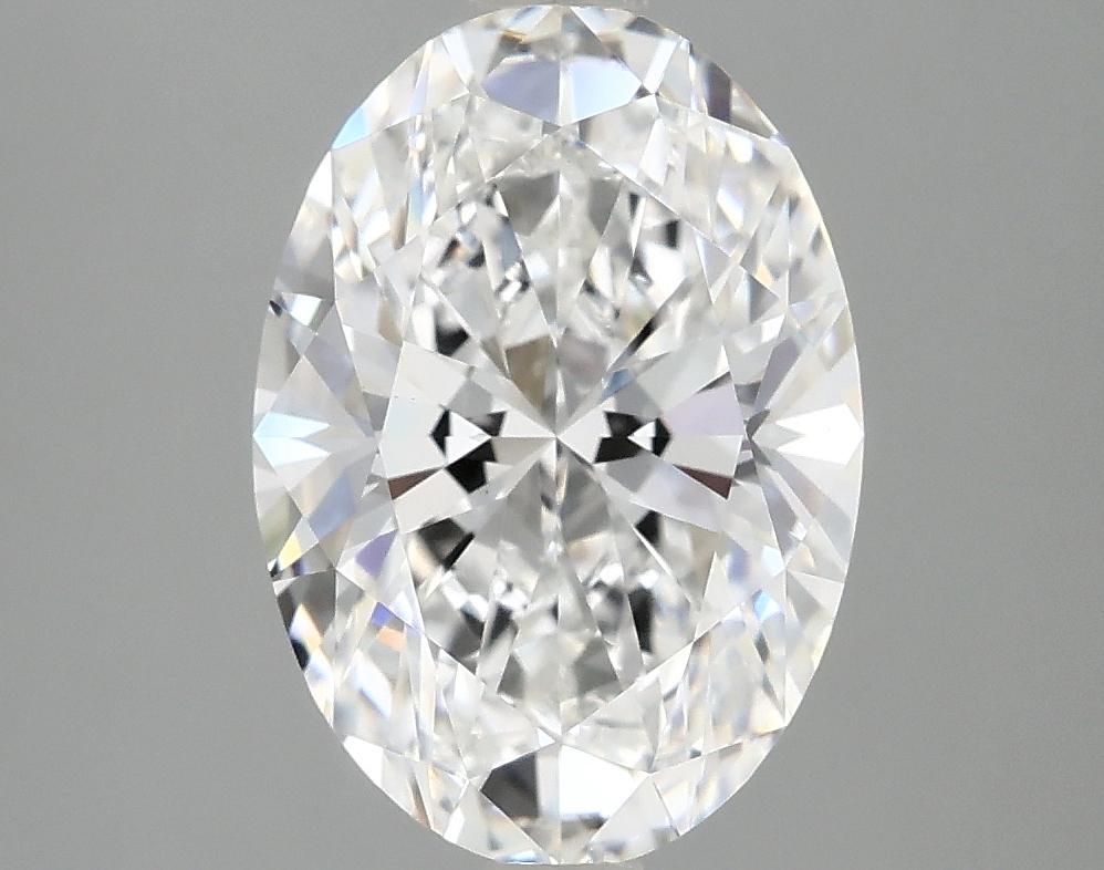 3.08 Carat Oval Shaped Ideal Cut VVS2 IGI Certified Lab Grown Diamond