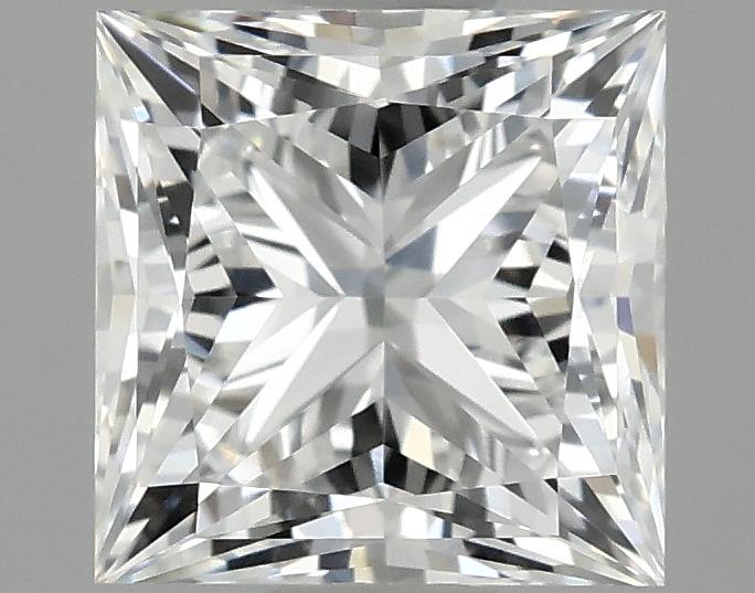 0.98 Carat Princess Shaped Ideal Cut VVS2 IGI Certified Lab Grown Diamond