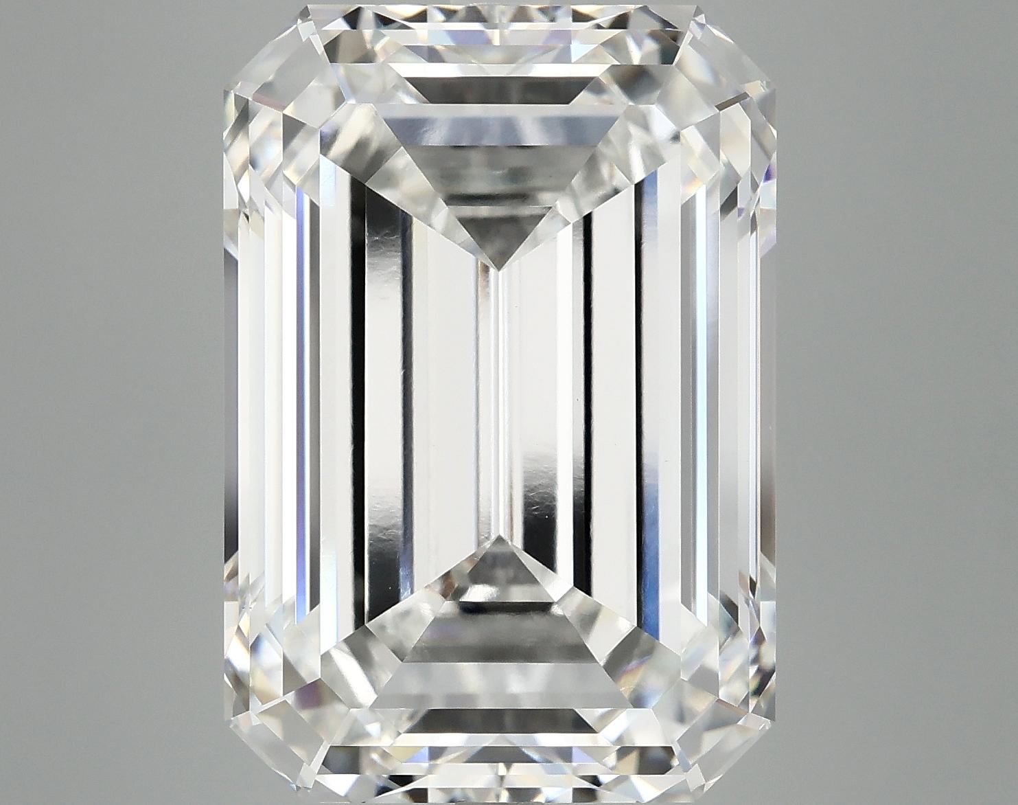 15.69 Carat Emerald Shaped Ideal Cut VVS2 IGI Certified Lab Grown Diamond