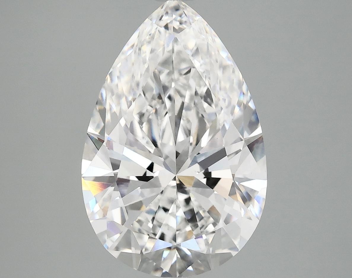 4.05 Carat Pear Shaped Excellent Cut VVS2 IGI Certified Lab Grown Diamond