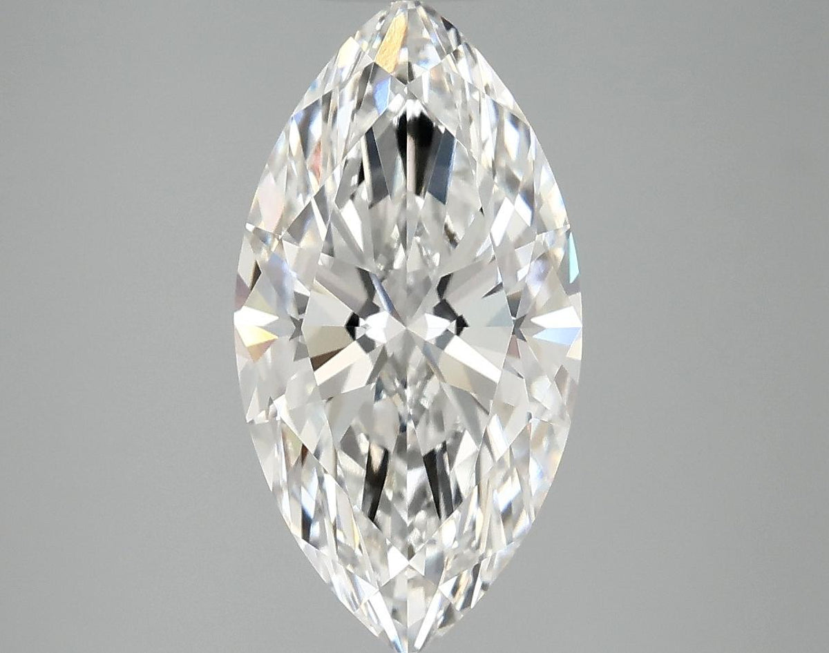 3.03 Carat Marquise Shaped Ideal Cut VVS2 IGI Certified Lab Grown Diamond
