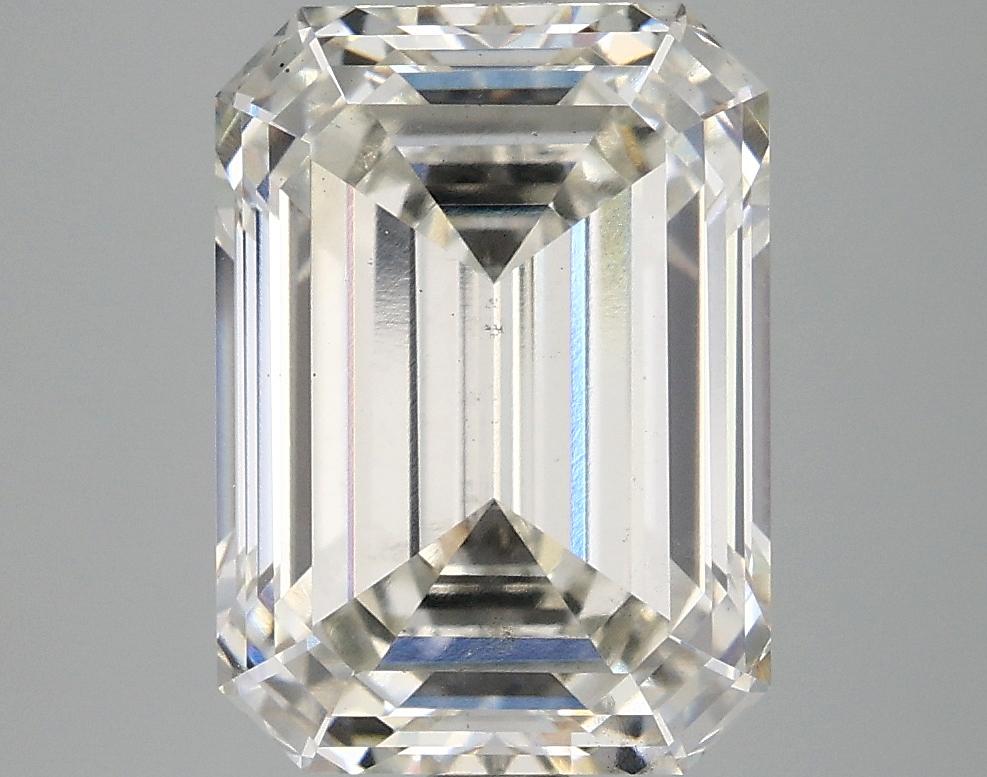5.02 Carat Emerald Shaped Excellent Cut VS2 IGI Certified Lab Grown Diamond