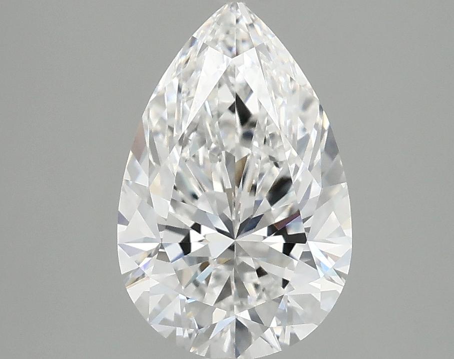 2.01 Carat Pear Shaped Ideal Cut VVS2 IGI Certified Lab Grown Diamond