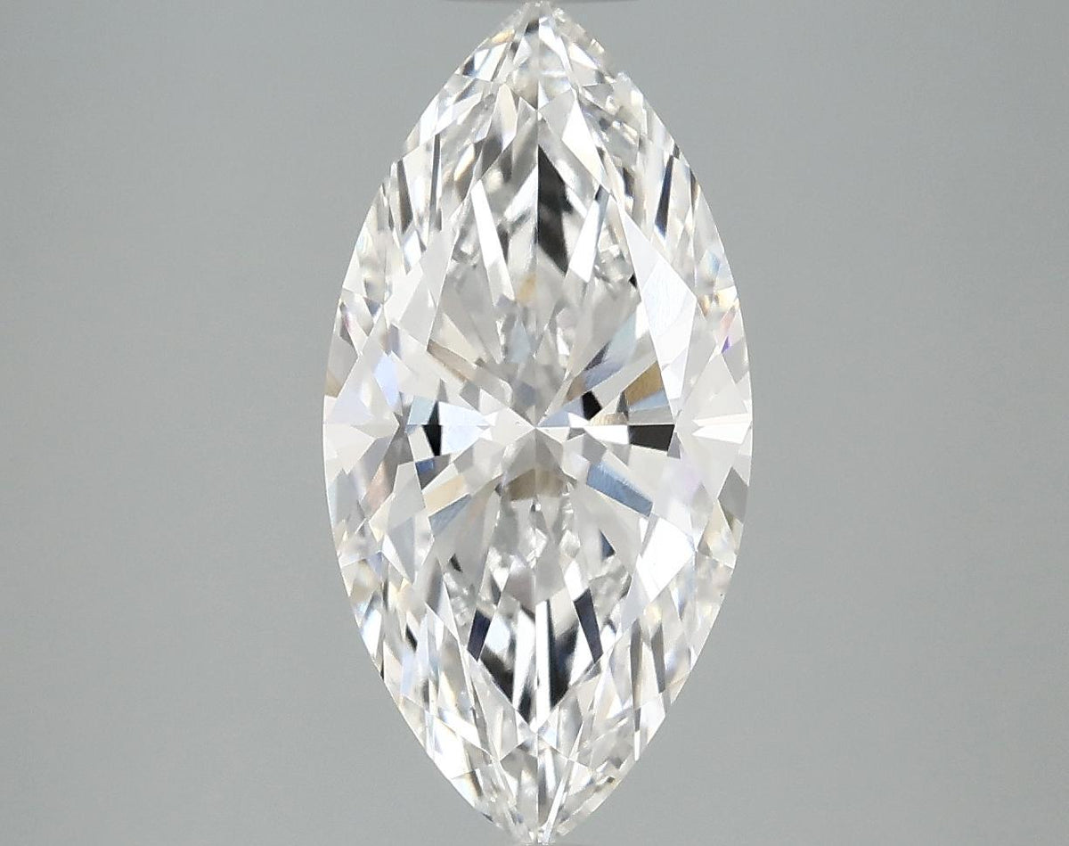 2.97 Carat Marquise Shaped Ideal Cut VS1 IGI Certified Lab Grown Diamond