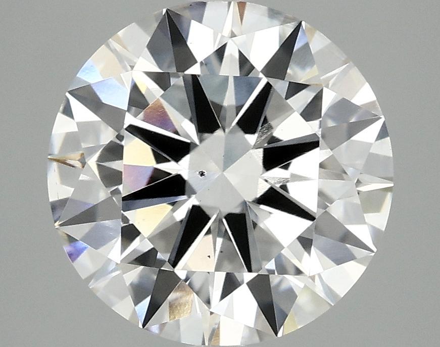 3.78 Carat Round Shaped Excellent Cut SI1 IGI Certified Lab Grown Diamond
