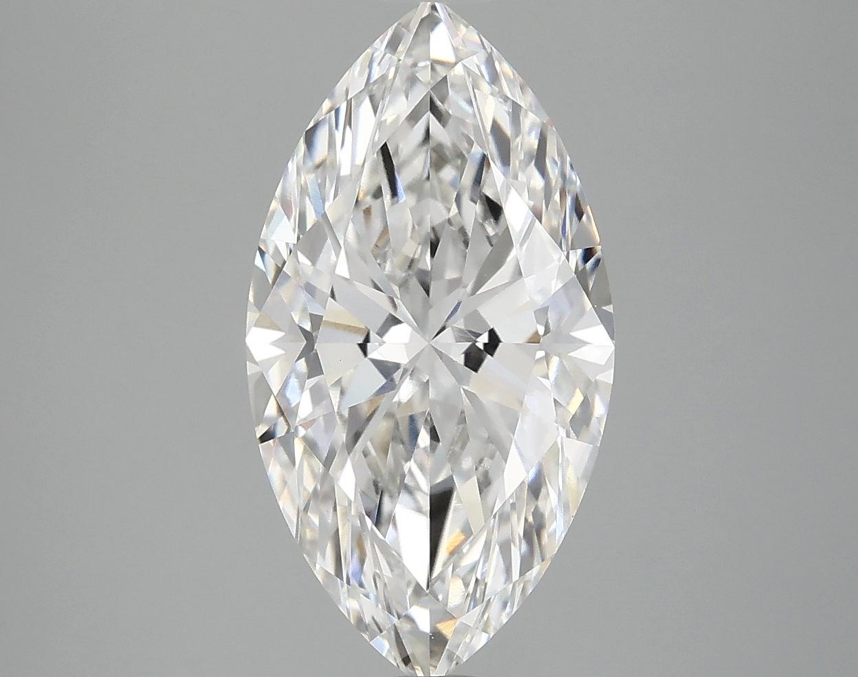 3.02 Carat Marquise Shaped Very Good Cut VS1 IGI Certified Lab Grown Diamond