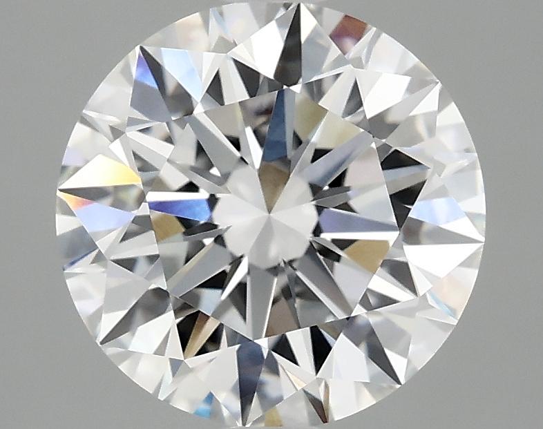 3.09 Carat Round Shaped Ideal Cut VVS2 IGI Certified Lab Grown Diamond