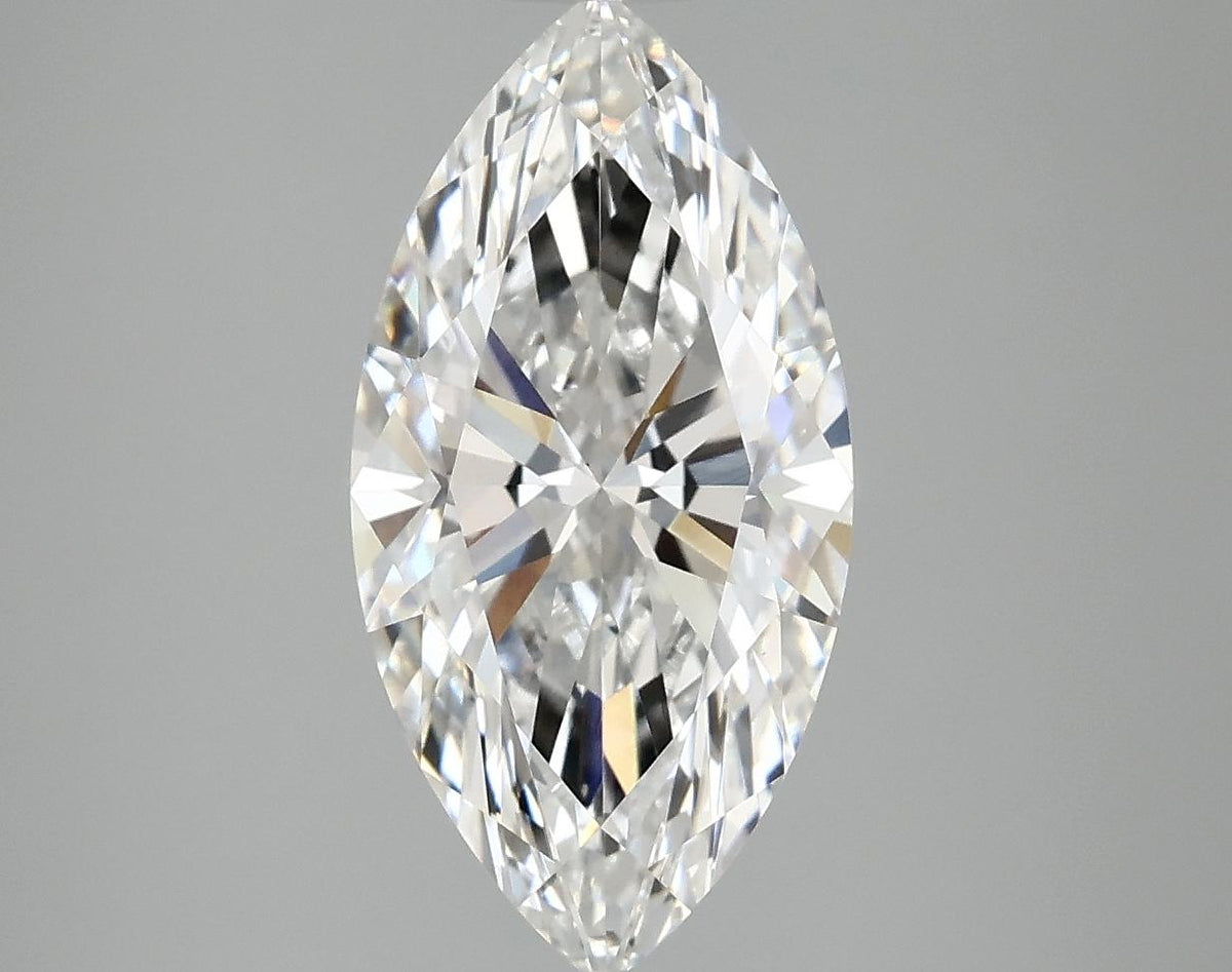 3.08 Carat Marquise Shaped Ideal Cut VS2 IGI Certified Lab Grown Diamond