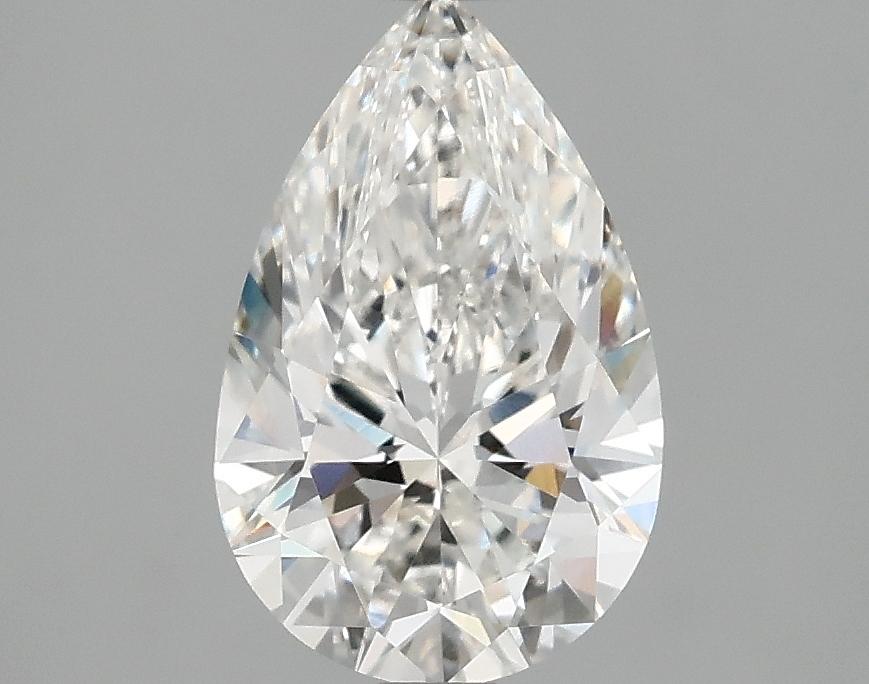 1.86 Carat Pear Shaped Ideal Cut VVS2 IGI Certified Lab Grown Diamond