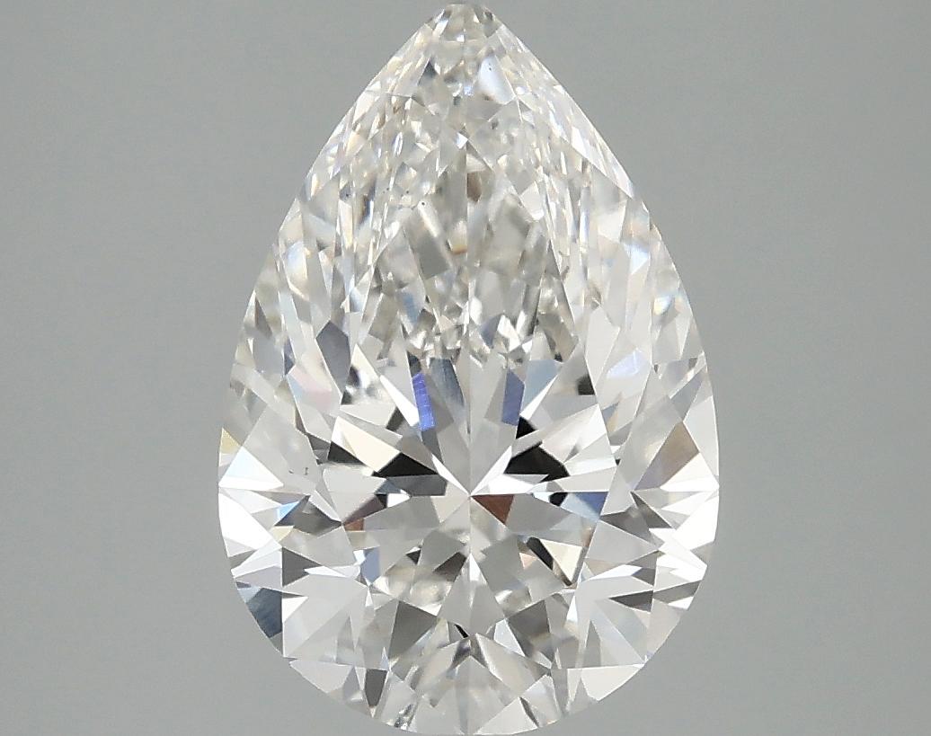3.09 Carat Pear Shaped Excellent Cut VS1 IGI Certified Lab Grown Diamond