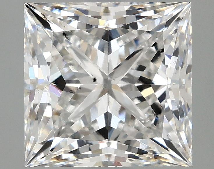 2.25 Carat Princess Shaped Ideal Cut SI1 IGI Certified Lab Grown Diamond
