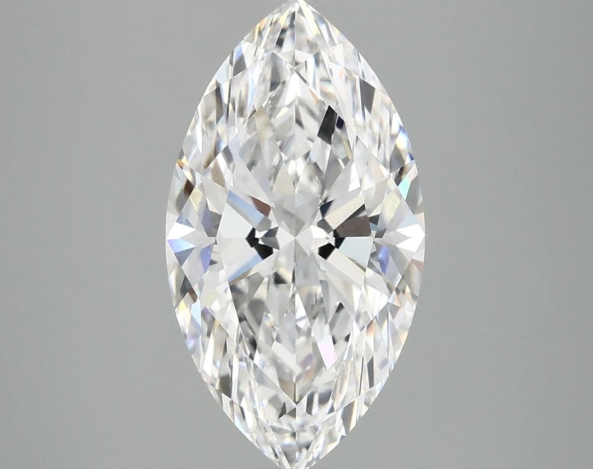 3.06 Carat Marquise Shaped Excellent Cut VVS2 IGI Certified Lab Grown Diamond