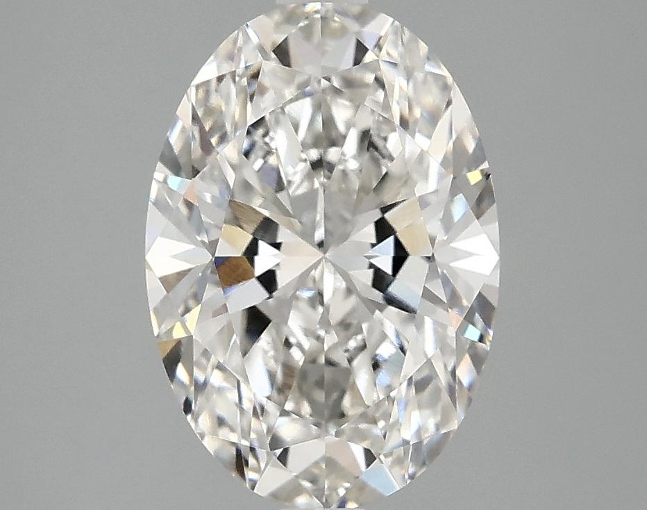 2.5 Carat Oval Shaped Ideal Cut VVS2 IGI Certified Lab Grown Diamond
