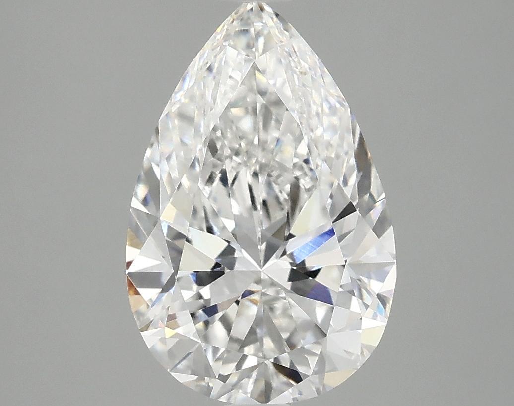 2.94 Carat Pear Shaped Excellent Cut VS1 IGI Certified Lab Grown Diamond