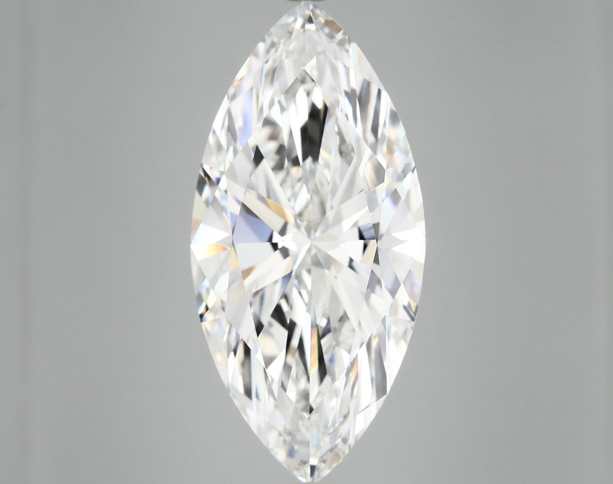 11.15 Carat Marquise Shaped Excellent Cut VVS2 IGI Certified Lab Grown Diamond