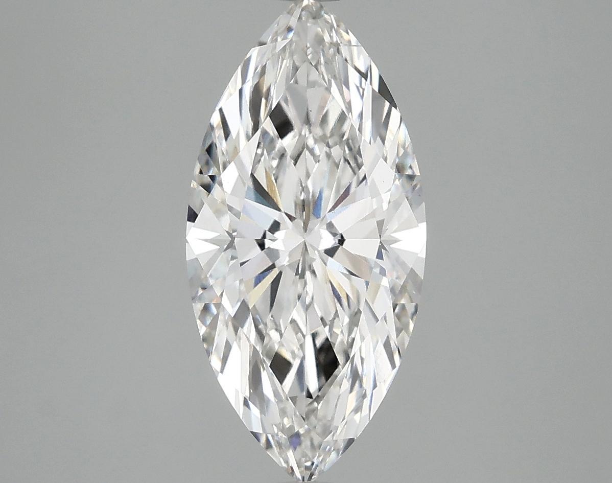 2.5 Carat Marquise Shaped Excellent Cut VS1 IGI Certified Lab Grown Diamond