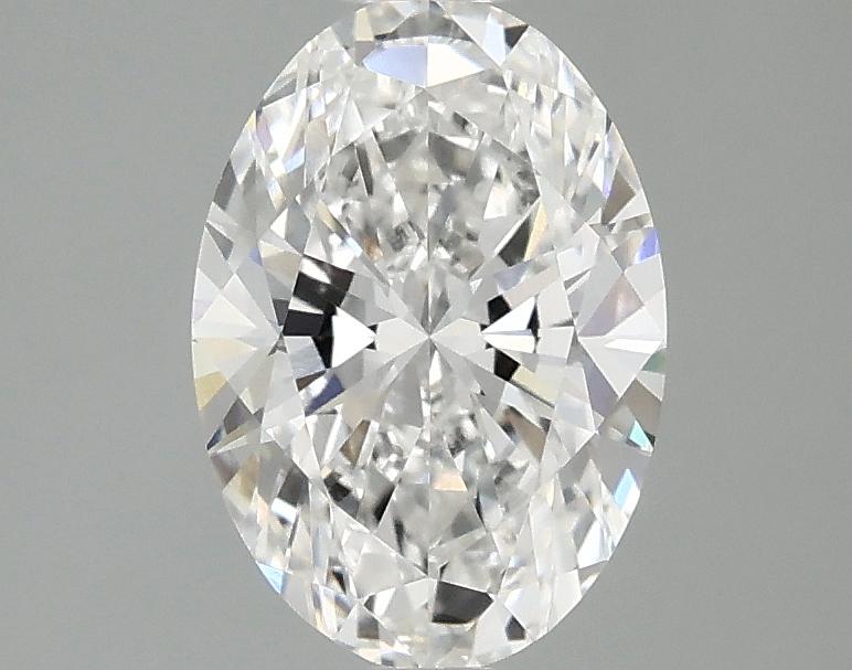 1.5 Carat Oval Shaped Ideal Cut VVS2 IGI Certified Lab Grown Diamond