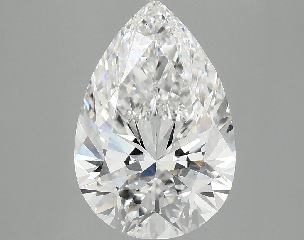 3.05 Carat Pear Shaped Excellent Cut VS1 IGI Certified Lab Grown Diamond