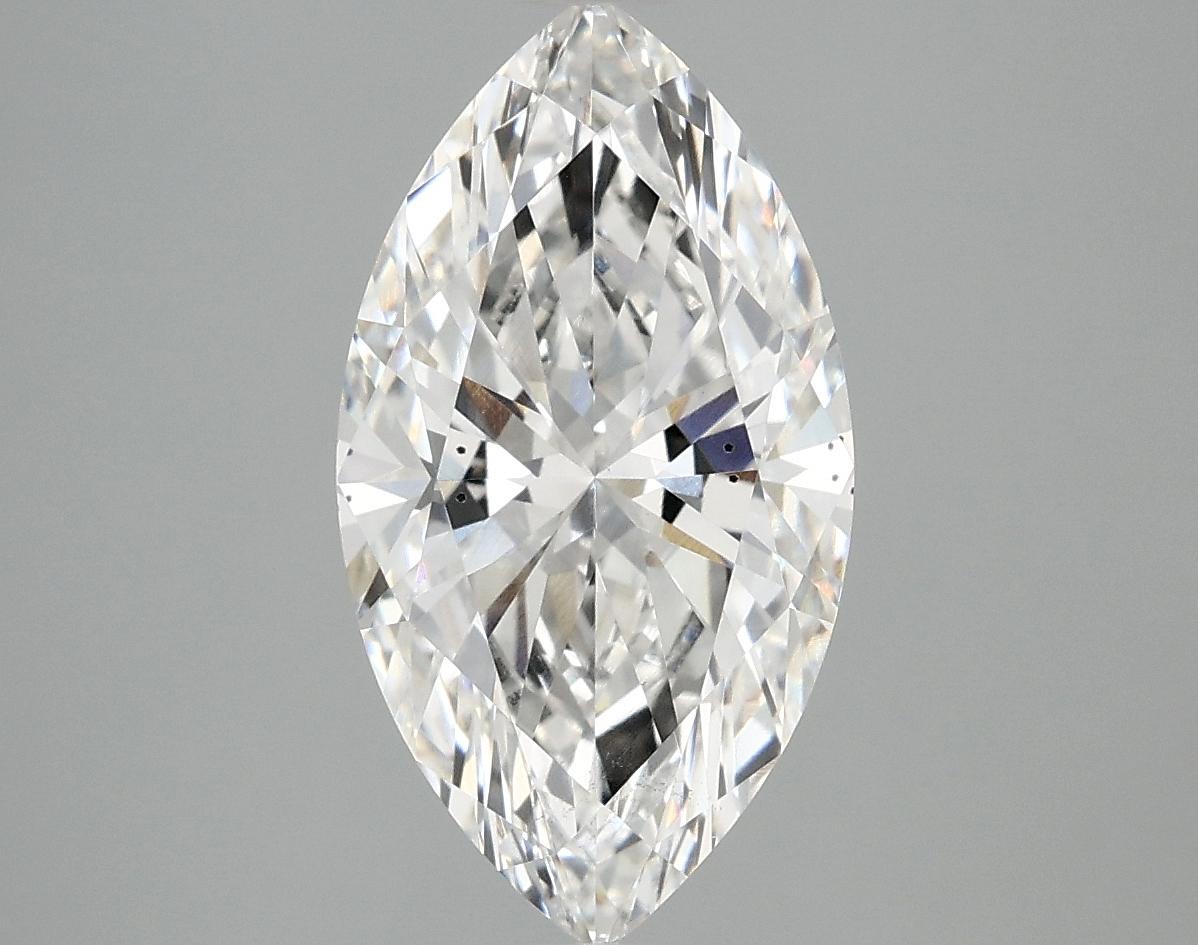 2.98 Carat Marquise Shaped Excellent Cut SI1 IGI Certified Lab Grown Diamond