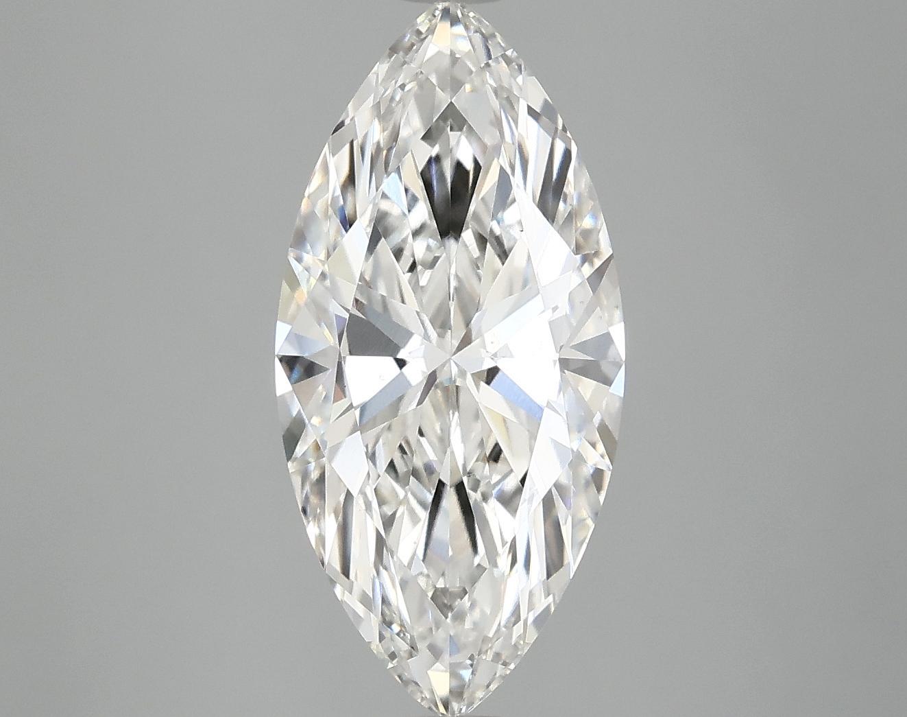 3.02 Carat Marquise Shaped Excellent Cut VS1 IGI Certified Lab Grown Diamond