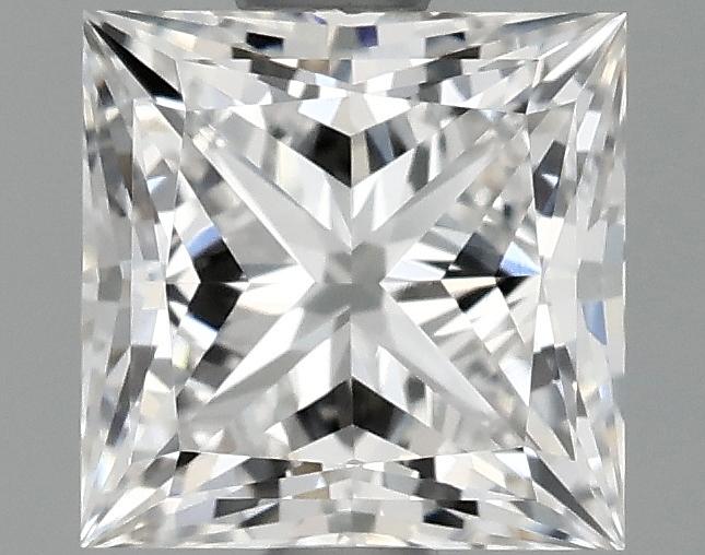 0.98 Carat Princess Shaped Ideal Cut VVS2 IGI Certified Lab Grown Diamond