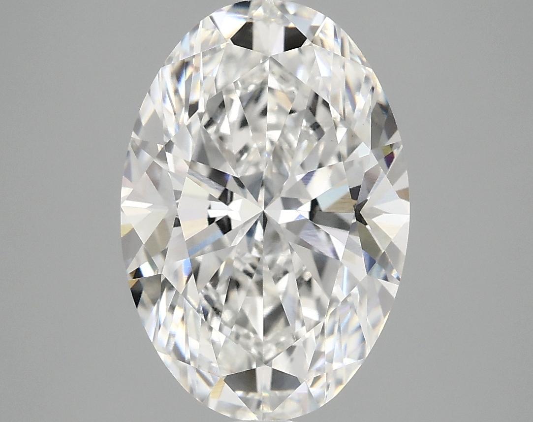 3.92 Carat Oval Shaped Ideal Cut VVS2 IGI Certified Lab Grown Diamond
