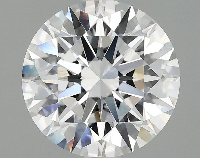 2.08 Carat Round Shaped Ideal Cut VVS2 IGI Certified Lab Grown Diamond