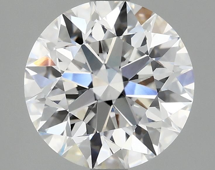 2.58 Carat Round Shaped Excellent Cut VVS2 IGI Certified Lab Grown Diamond