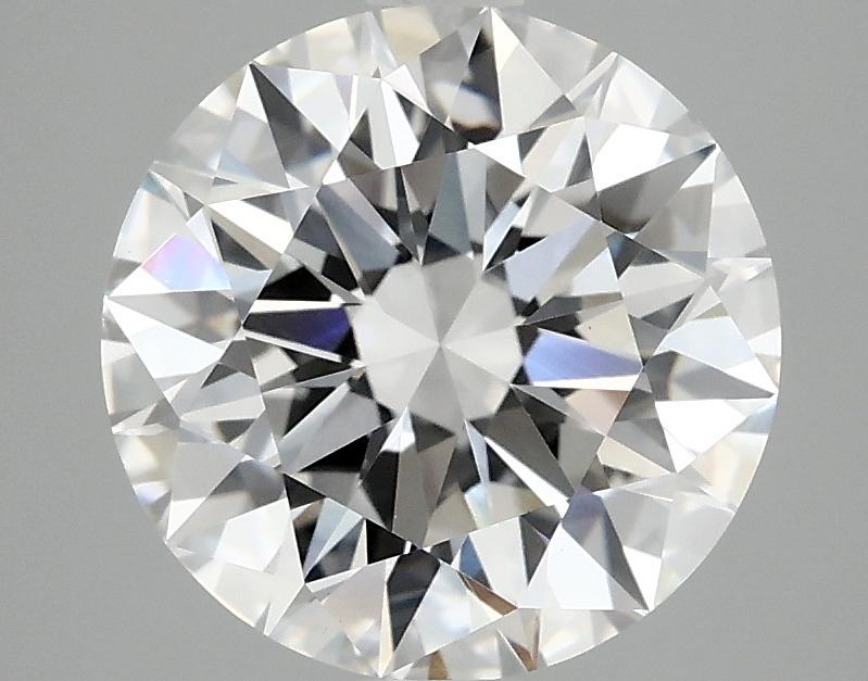 3.05 Carat Round Shaped Ideal Cut VVS2 IGI Certified Lab Grown Diamond