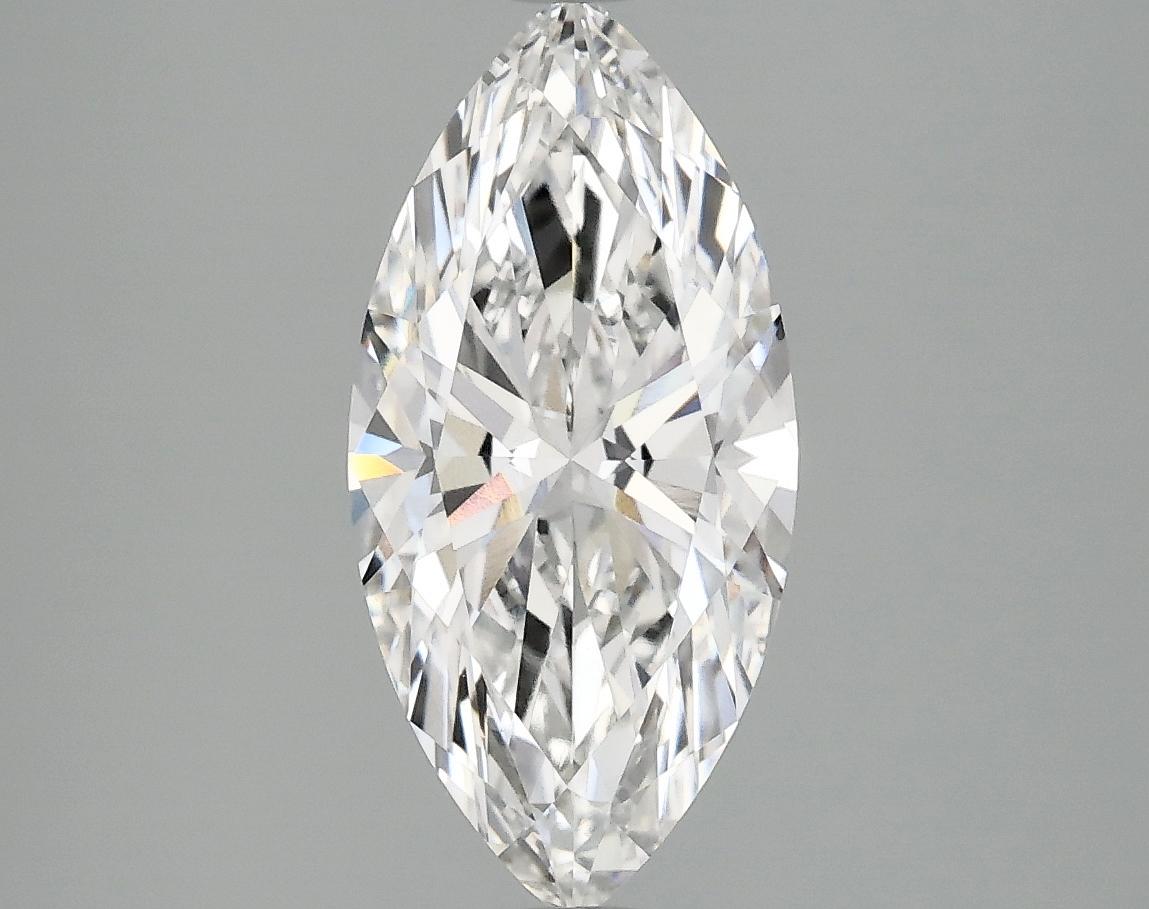 2.17 Carat Marquise Shaped Excellent Cut VVS1 IGI Certified Lab Grown Diamond