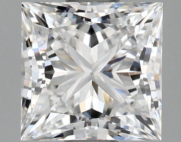 0.98 Carat Princess Shaped Ideal Cut VVS2 IGI Certified Lab Grown Diamond