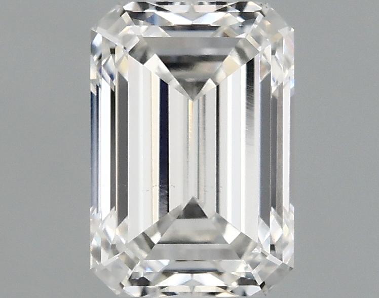 0.97 Carat Emerald Shaped Ideal Cut VS2 IGI Certified Lab Grown Diamond