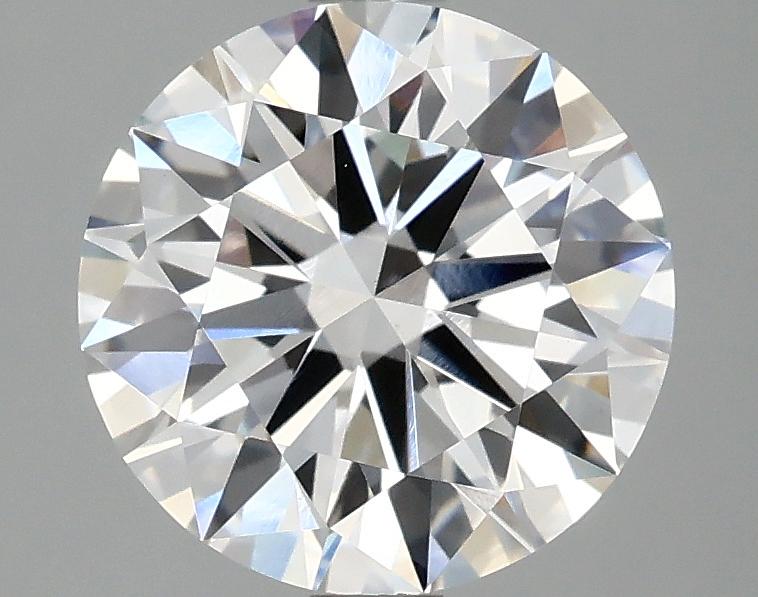 2.57 Carat Round Shaped Ideal Cut VVS2 IGI Certified Lab Grown Diamond