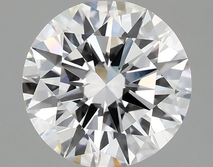 2.04 Carat Round Shaped Excellent Cut VVS2 IGI Certified Lab Grown Diamond