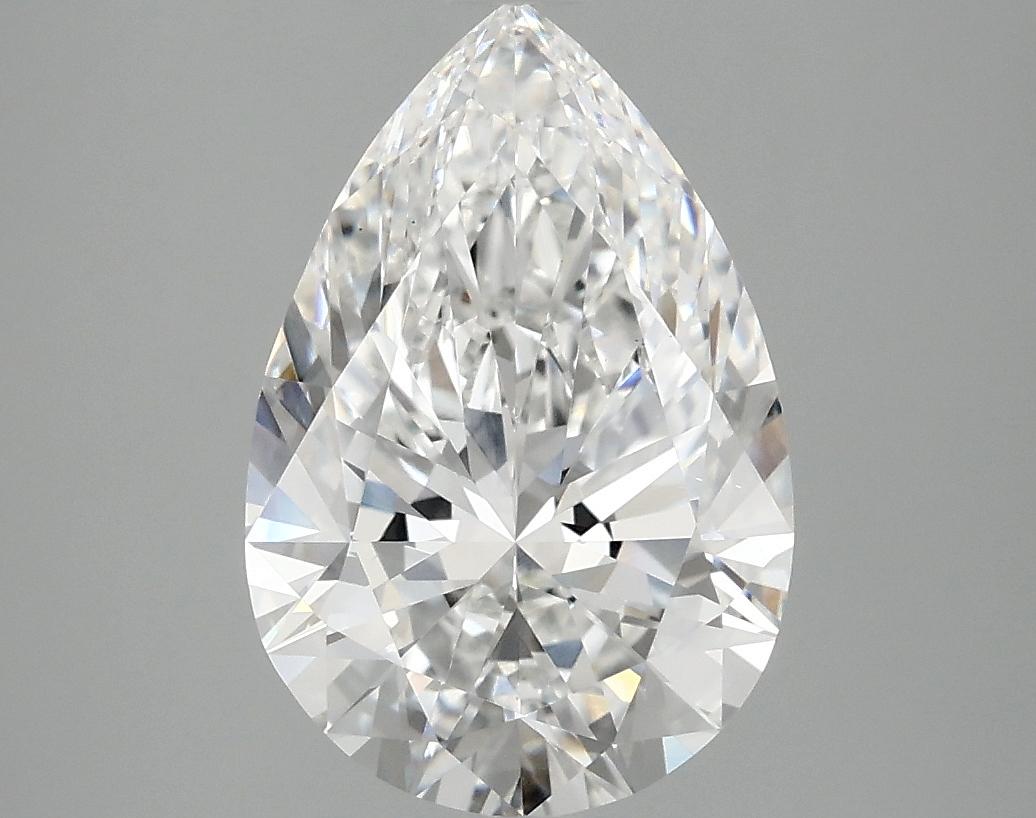 2.87 Carat Pear Shaped Excellent Cut VS1 IGI Certified Lab Grown Diamond