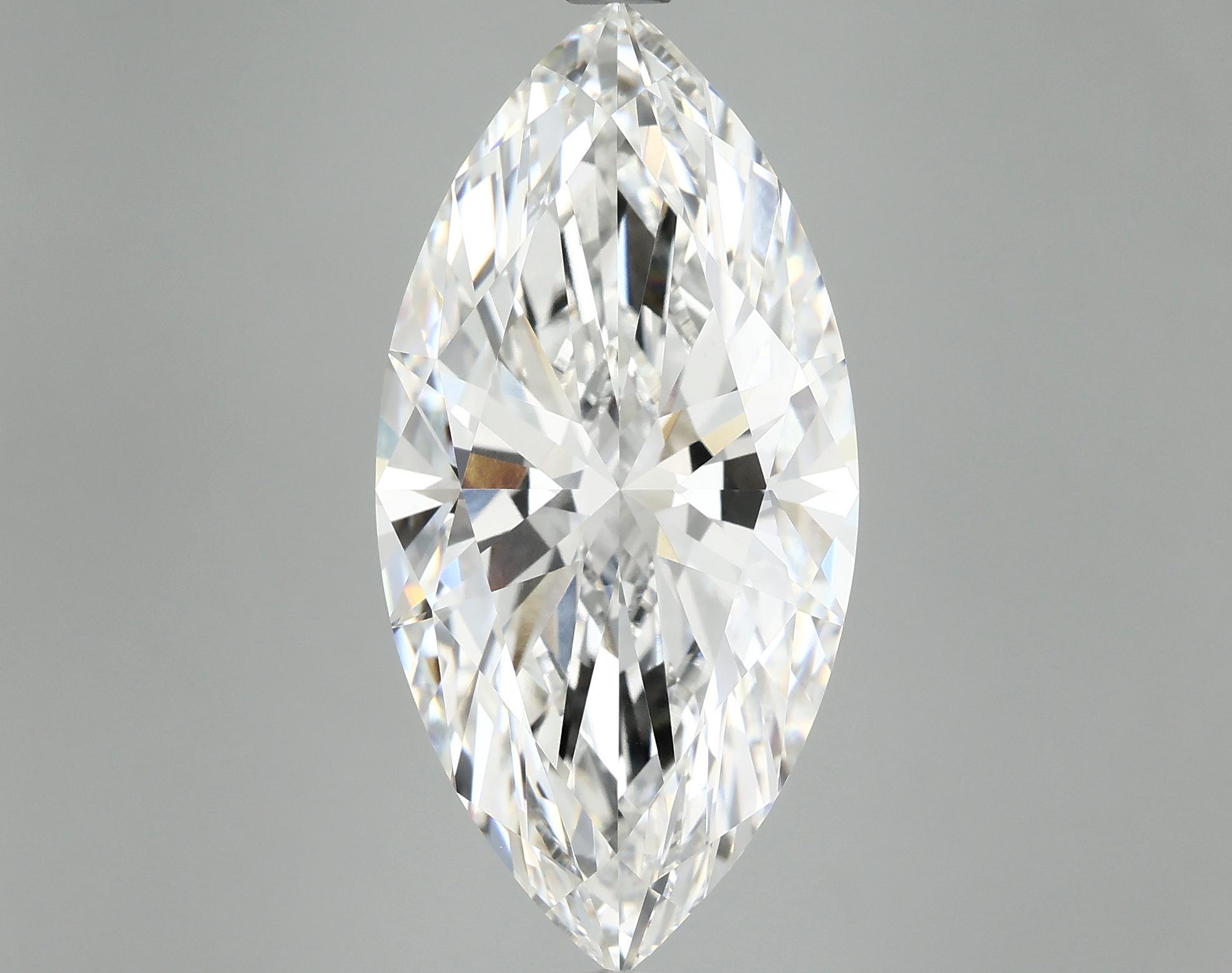 10.7 Carat Marquise Shaped Ideal Cut VVS2 IGI Certified Lab Grown Diamond