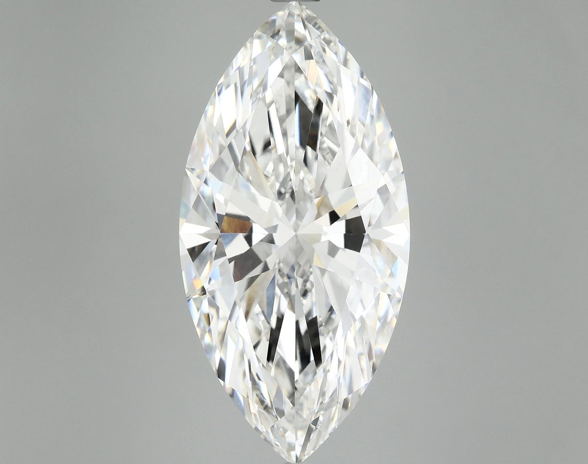 10.7 Carat Marquise Shaped Ideal Cut VVS2 IGI Certified Lab Grown Diamond