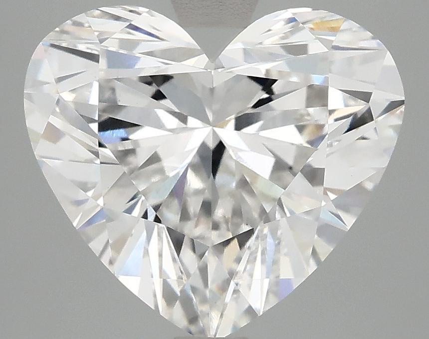 4.09 Carat Heart Shaped Ideal Cut VS1 IGI Certified Lab Grown Diamond